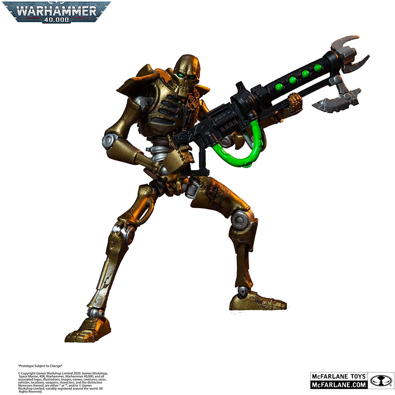 McFarlane - Necron Warrior - Warhammer: 40K - merchandise by McFarlane The Chelsea Gamer
