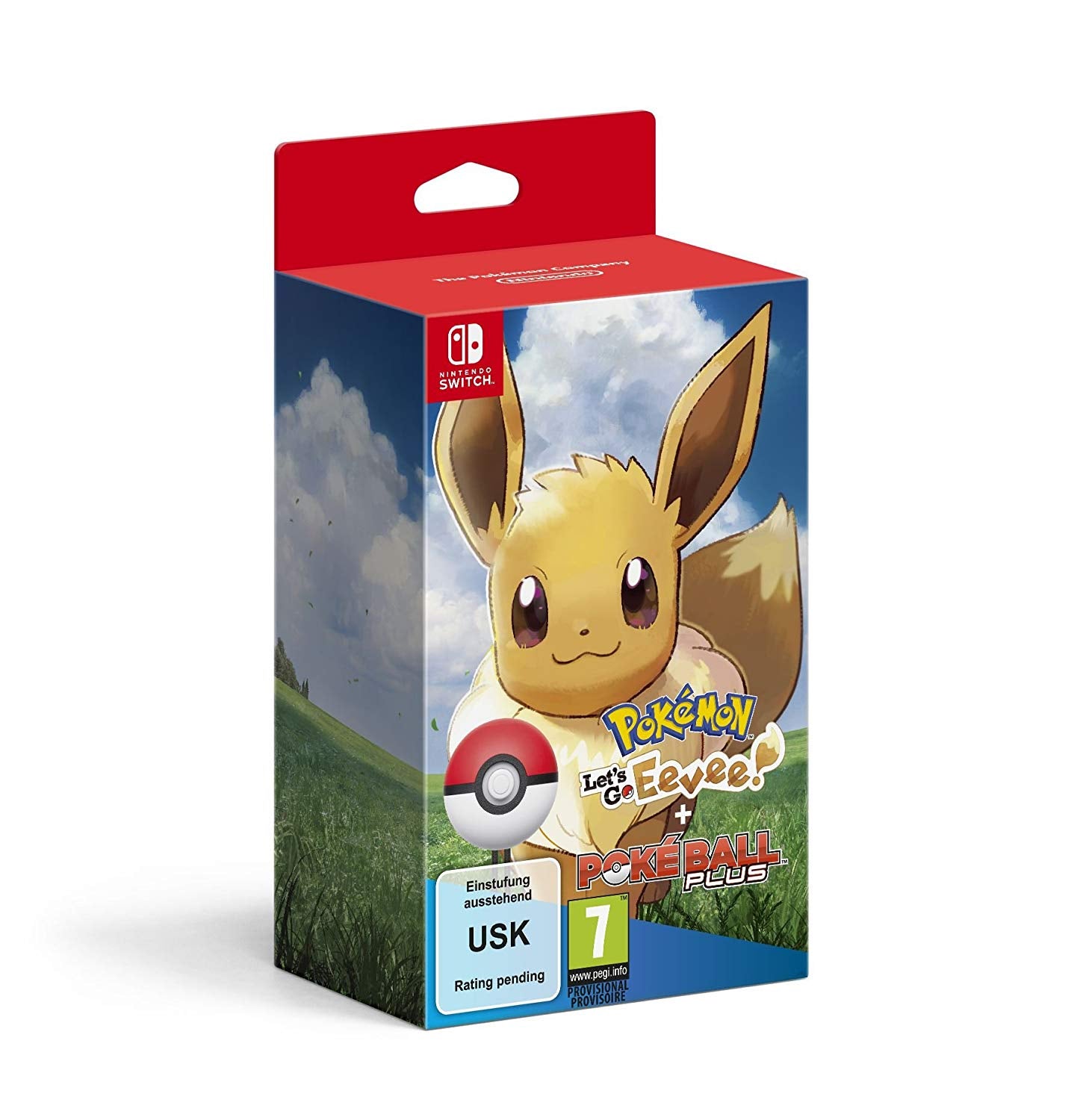Pokemon: Lets Go Eevee + Poke Ball Plus - Video Games by Nintendo The Chelsea Gamer