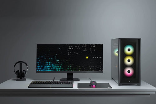 Corsair iCUE 5000X RGB Midi Tower PC Case - Black - Core Components by Corsair The Chelsea Gamer