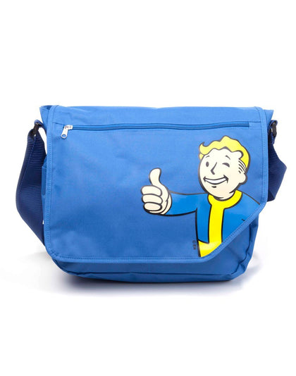 Fallout 4 Vault Boy Messenger Bag - merchandise by Gaya The Chelsea Gamer