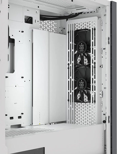 Corsair 7000D AIRFLOW Full Tower PC Case - White - Core Components by Corsair The Chelsea Gamer