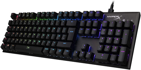 HyperX Alloy FPS USB RGB LED Gaming Keyboard with Mechanical Kailh Silver Speed Switches - Keyboard by HyperX The Chelsea Gamer
