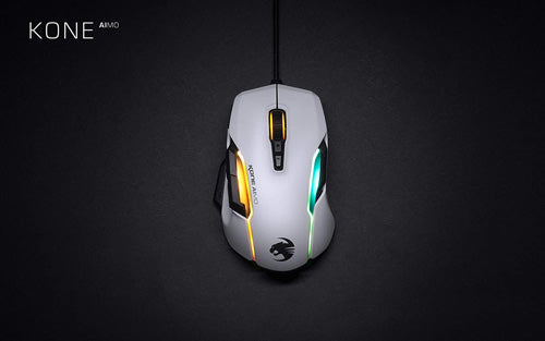 Roccat - Kone AIMO Remastered - White - Mice by Roccat The Chelsea Gamer