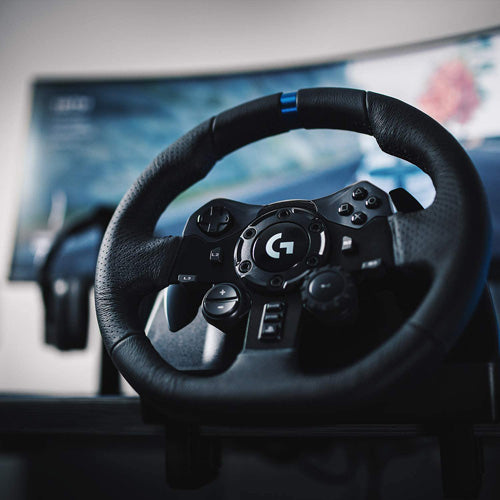Logitech G923 Racing Wheel and Pedals for PlayStation and PC - Console Accessories by Logitech The Chelsea Gamer