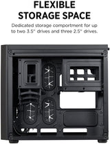 Corsair Crystal 280X PC Case - Black - Core Components by Corsair The Chelsea Gamer