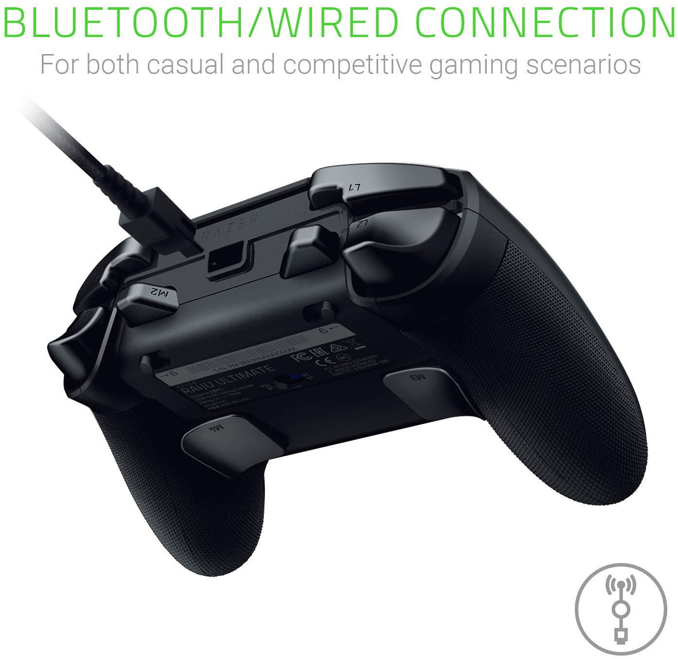 Razer Raiju Ultimate, Wireless and Wired Gaming Controller - Console Accessories by Razer The Chelsea Gamer
