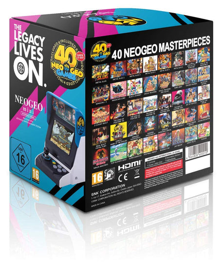 NEOGEO Mini Console: International Version - Console pack by SNK The Chelsea Gamer