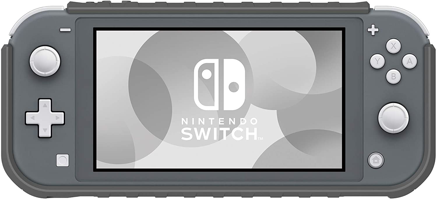 Nintendo Switch Lite Hybrid System Armor (Grey) by HORI - Console Accessories by HORI The Chelsea Gamer