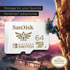 Sandisk 64GB MicroSDXC Memory Card for Nintendo Switch - Console Accessories by Sandisk The Chelsea Gamer