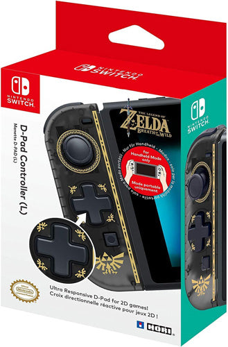 HORI - D-Pad Controller (L) Zelda Edition for Nintendo Switch - Console Accessories by HORI The Chelsea Gamer