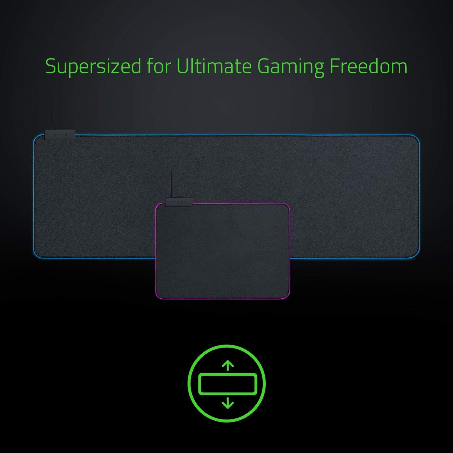 Razer Goliathus Extended Chroma: Micro-Textured Cloth Surface - Surface by Razer The Chelsea Gamer