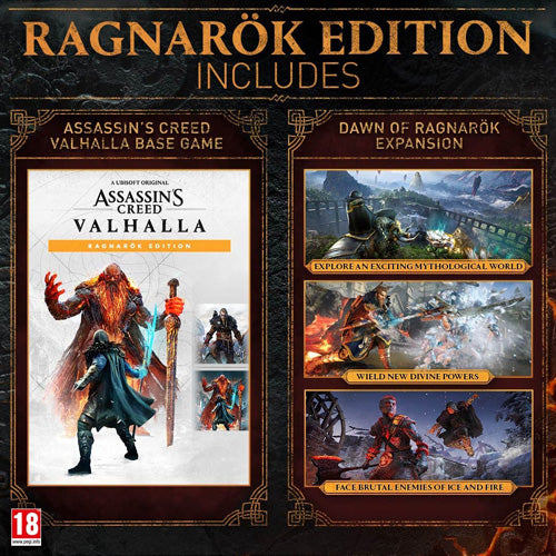 Assassin's Creed Valhalla - Ragnarok Edition - PlayStation 4 - Video Games by UBI Soft The Chelsea Gamer