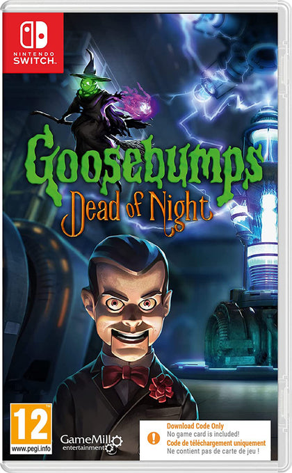 Goosebumps: Dead of Night - Nintendo Switch - Code In A Box - Video Games by Maximum Games Ltd (UK Stock Account) The Chelsea Gamer
