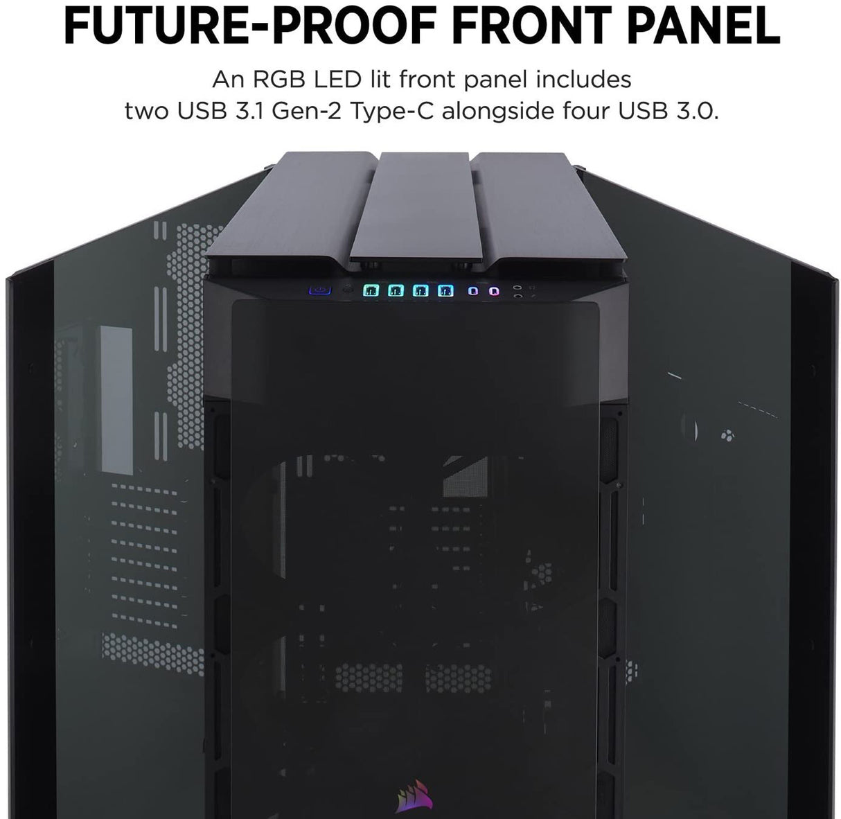 Corsair - Obsidian 1000D E-ATX Case - Core Components by Corsair The Chelsea Gamer