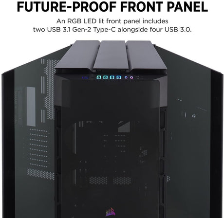 Corsair - Obsidian 1000D E-ATX Case - Core Components by Corsair The Chelsea Gamer