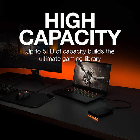 Seagate FireCuda Gaming Hard Drive 5TB External - Console Accessories by Seagate The Chelsea Gamer