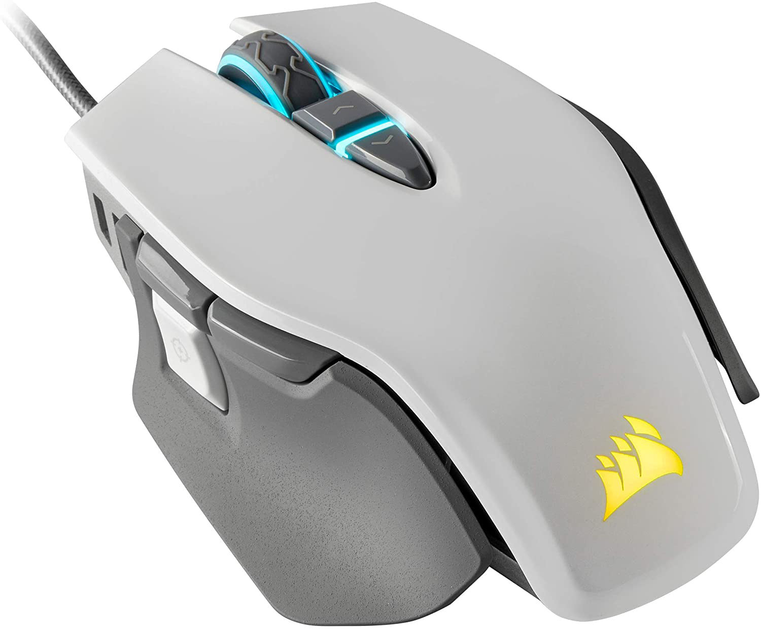 Corsair - M65 RGB ELITE Tunable FPS Gaming Mouse - White - Mice by Corsair The Chelsea Gamer