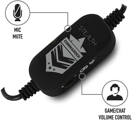 STEALTH XP-Commander Stereo Gaming Headset - Urban - Console Accessories by ABP Technology The Chelsea Gamer