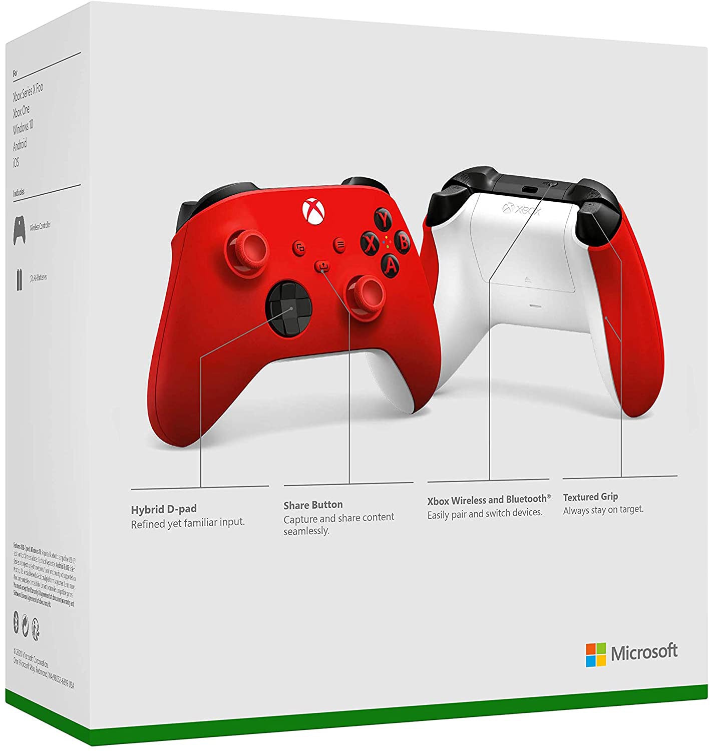Xbox Wireless Controller - Pulse Red - Console Accessories by Microsoft The Chelsea Gamer