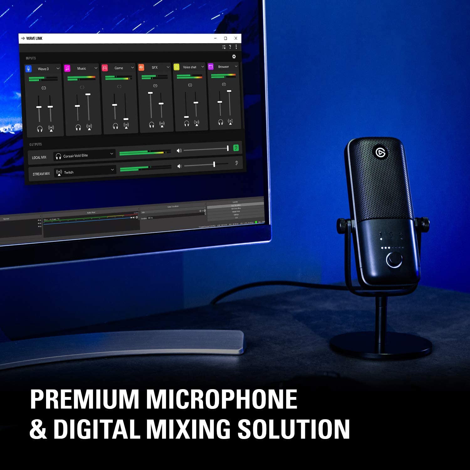 Elgato Wave 3 Mic - Console Accessories by Elgato The Chelsea Gamer