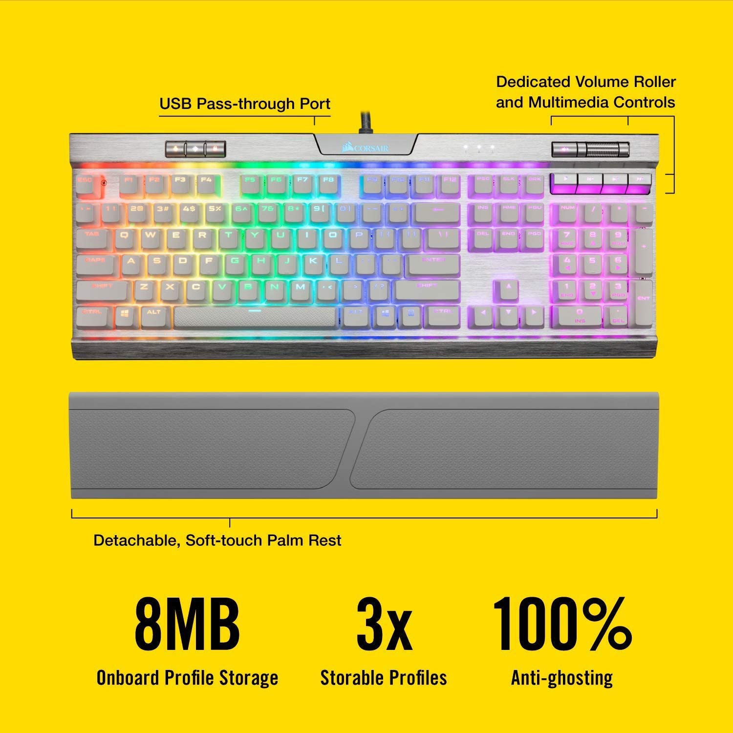 Corsair - K70 RGB MK.2 SE Mechanical Gaming Keyboard - CHERRY® MX Speed - Keyboard by Corsair The Chelsea Gamer
