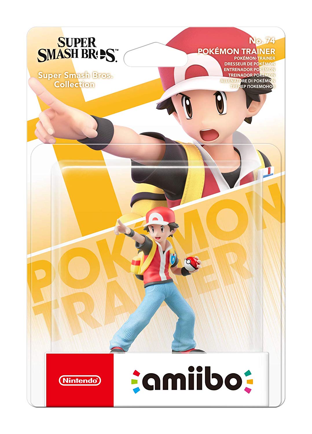 Super Smash Bros. Collection - Pokemon Trainer - Amiibo No 74 - Video Games by Nintendo The Chelsea Gamer
