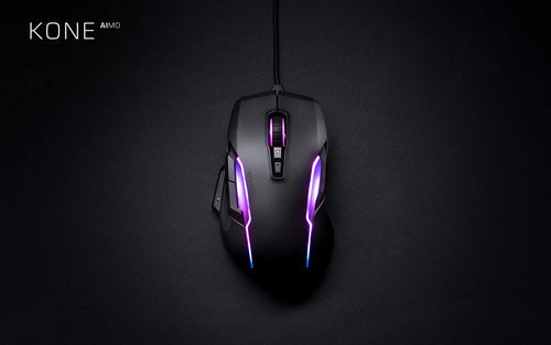 Roccat - Kone AIMO Remastered - Black - Mice by Roccat The Chelsea Gamer