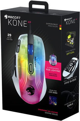 Roccat Kone XP - Arctic White - Mice by Roccat The Chelsea Gamer