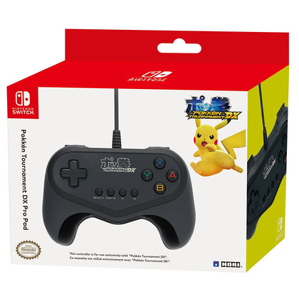 HORI Nintendo Switch Pokken Tournament DX Pro Pad Wired Controller Officially Licensed by Nintendo and Pokemon - Console Accessories by HORI The Chelsea Gamer