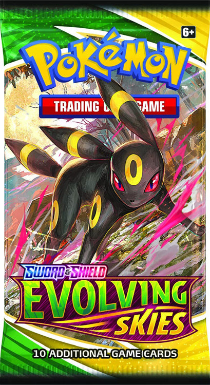 Pokémon Sword & Shield 7: Evolving Skies Booster Pack - merchandise by Pokémon The Chelsea Gamer