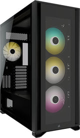 Corsair iCUE 7000X RGB Tempered Glass Full-Tower ATX PC Case — Black - Core Components by Corsair The Chelsea Gamer