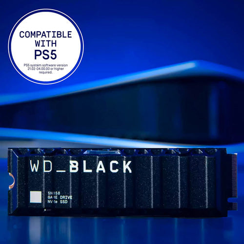 WD BLACK SN850 - 1TB with Heatsink - HIGH PERFORMANCE GAMING NVMe SSD - Gen4 - Core Components by Western Digital The Chelsea Gamer
