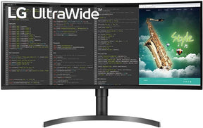 LG - 35'' UltraWide™ QHD HDR VA Curved Monitor - Monitor by LG Electronics The Chelsea Gamer