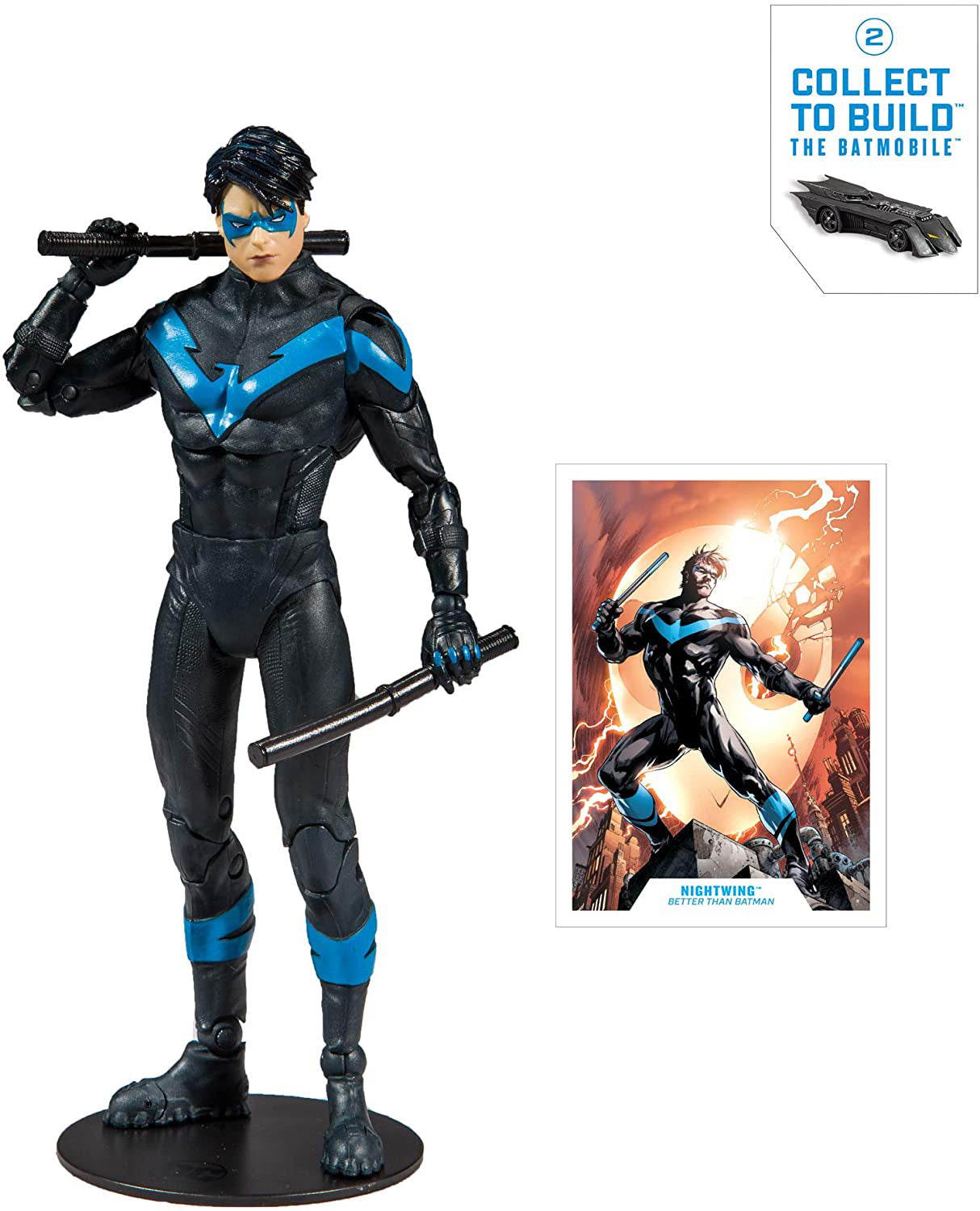McFarlane - Nightwing: Better Than Batman - DC Multiverse - merchandise by McFarlane The Chelsea Gamer