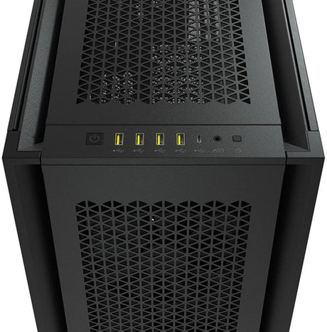 Corsair 7000D AIRFLOW Full Tower PC Case - Black - Core Components by Corsair The Chelsea Gamer