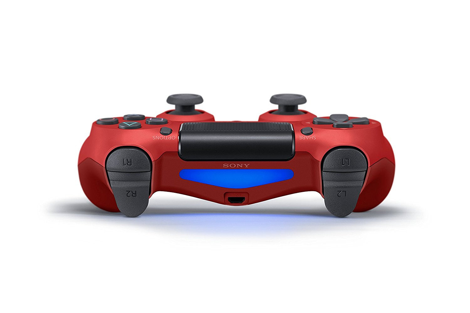 Sony PlayStation DualShock 4 - Magma Red (PS4) - Console Accessories by Sony The Chelsea Gamer