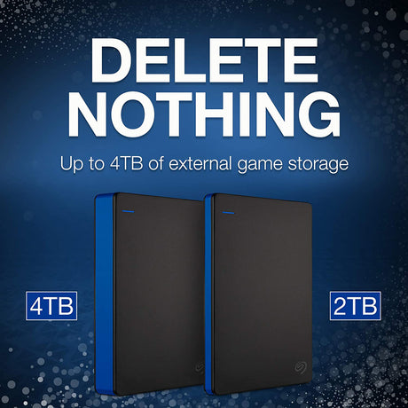 Seagate 4TB Game Drive for PlayStation 4 - Console Accessories by Seagate The Chelsea Gamer