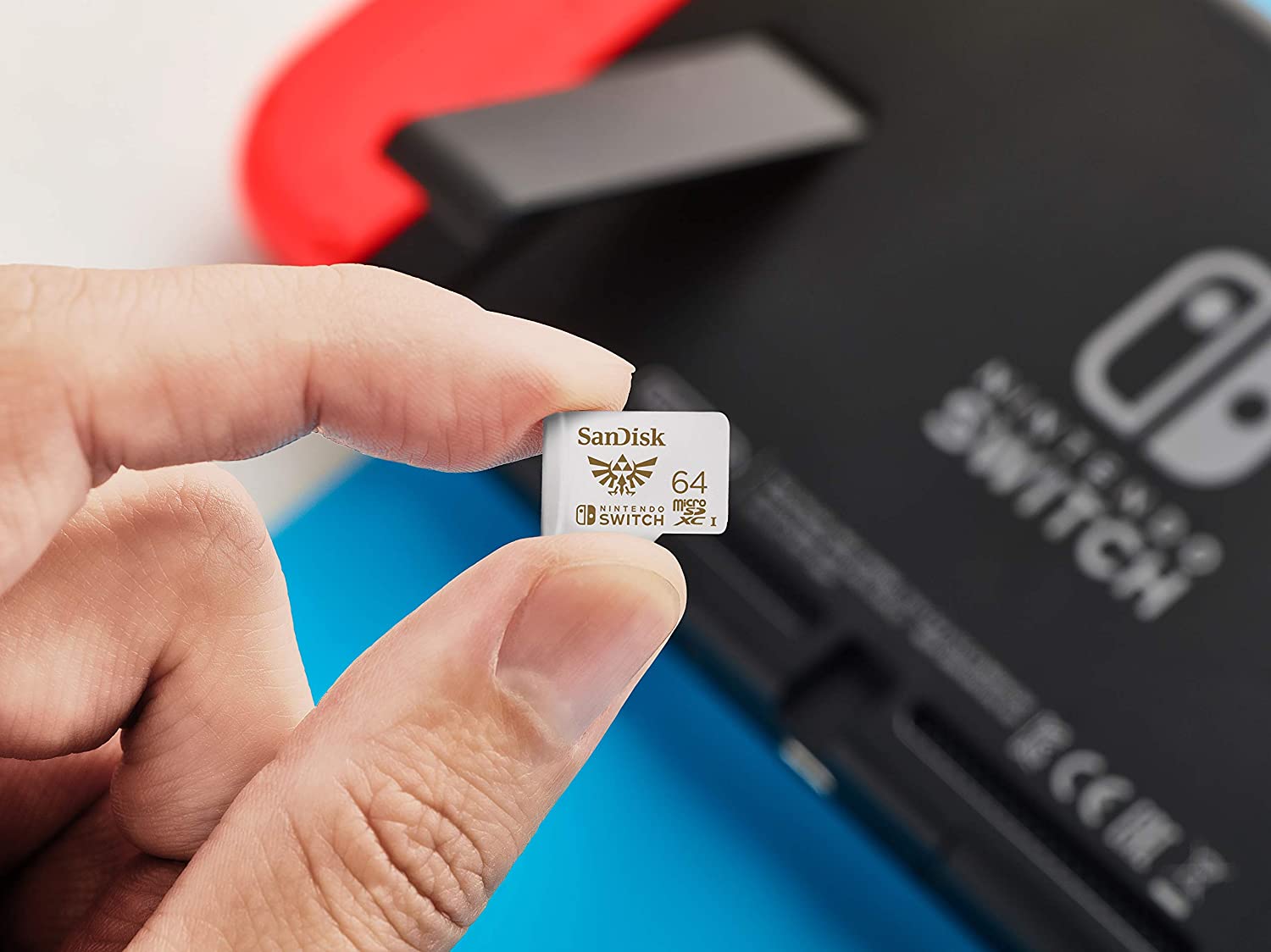 Sandisk 64GB MicroSDXC Memory Card for Nintendo Switch - Console Accessories by Sandisk The Chelsea Gamer