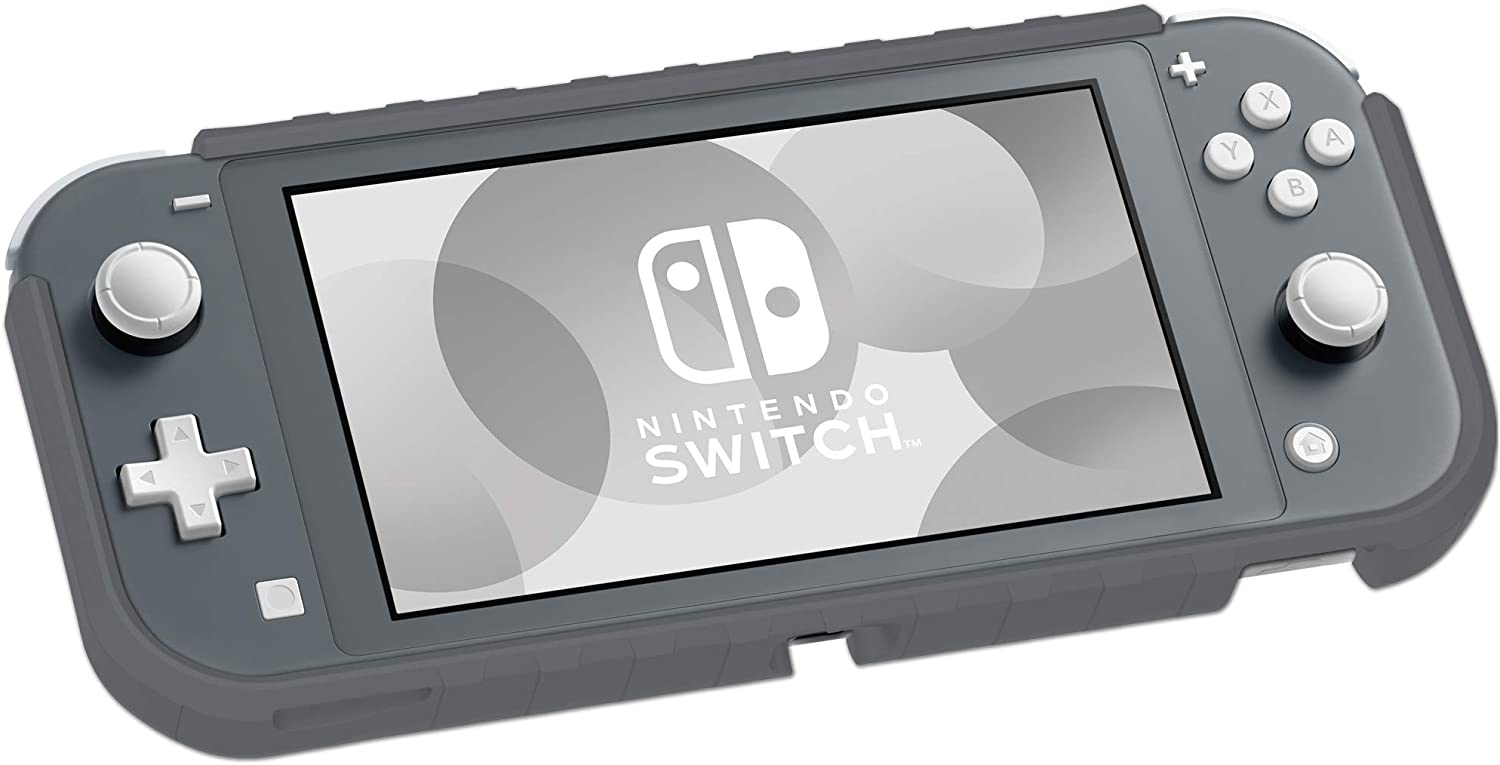 Nintendo Switch Lite Hybrid System Armor (Grey) by HORI - Console Accessories by HORI The Chelsea Gamer