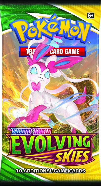 Pokémon Sword & Shield 7: Evolving Skies Triple Pack Booster - merchandise by Pokémon The Chelsea Gamer