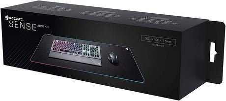 Roccat - Sense AIMO Gaming Mouse Pad XXL - Surface by Roccat The Chelsea Gamer