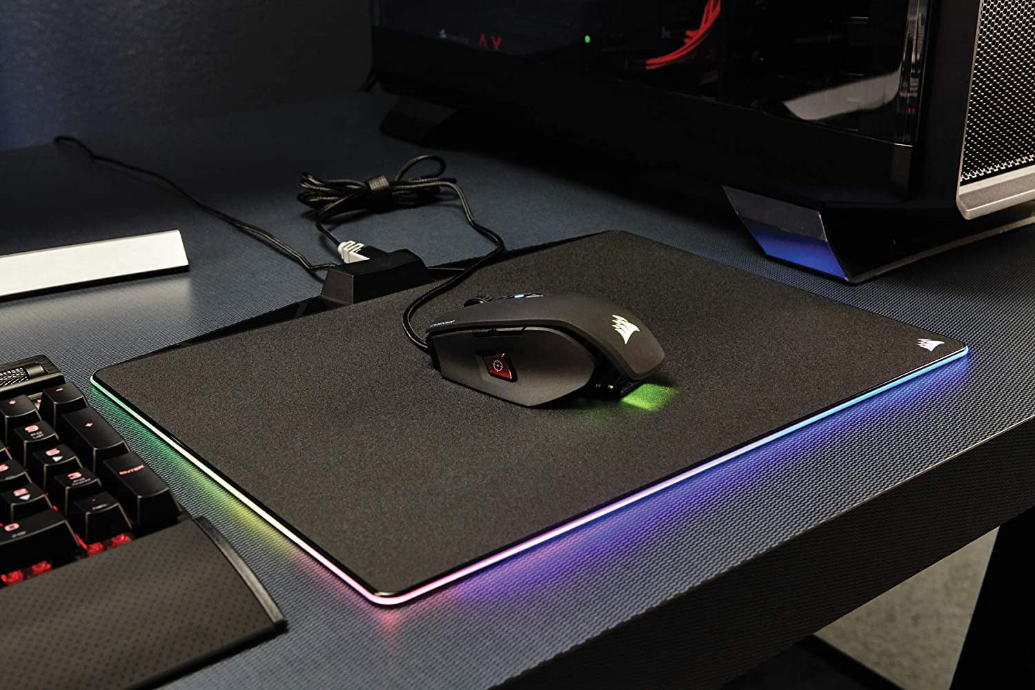 Corsair- MM800 RGB Polaris Gaming Mouse Pad - Surface by Corsair The Chelsea Gamer