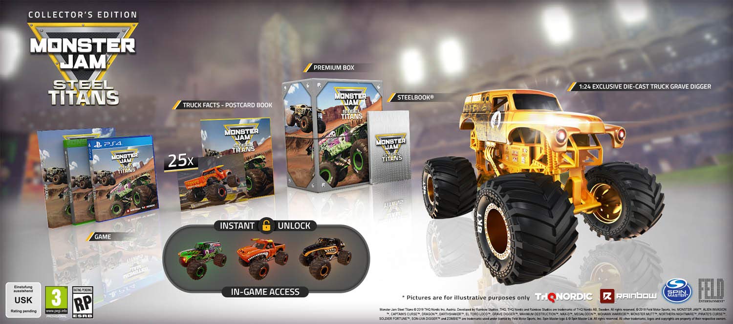 Monster Jam Steel Titans - Video Games by Nordic Games The Chelsea Gamer