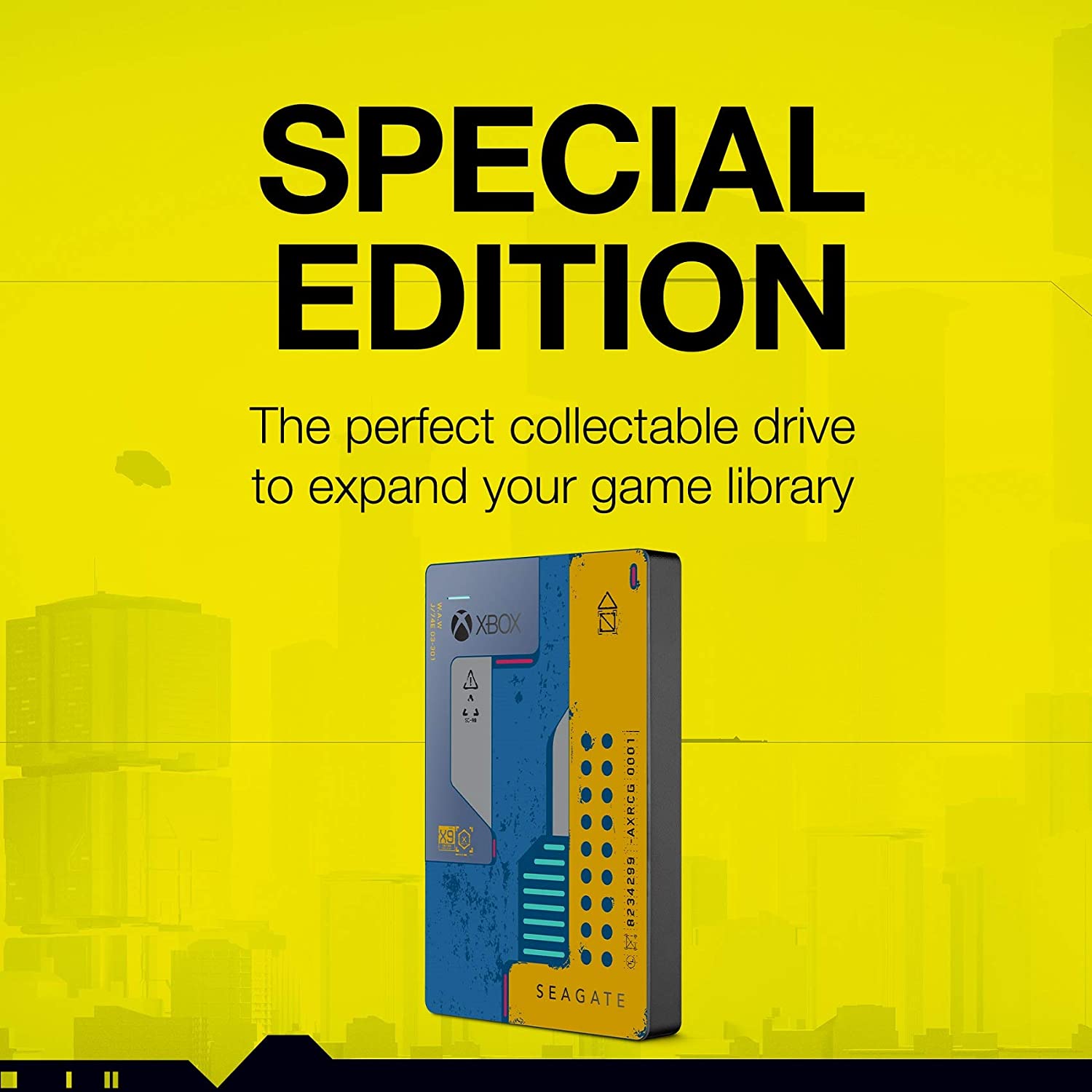 Seagate, HDD Ext 2TB Xbox Drive Cyberpunk USB3 - Console Accessories by Seagate The Chelsea Gamer