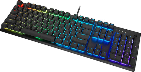 Corsair - K60 RGB PRO Mechanical Gaming Keyboard - Cherry Viola - Black - Keyboard by Corsair The Chelsea Gamer