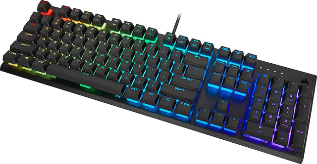 Corsair - K60 RGB PRO Mechanical Gaming Keyboard - Cherry Viola - Black - Keyboard by Corsair The Chelsea Gamer