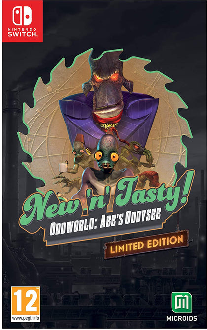 New 'N' Tasty! Oddworld: Abe's Oddysee Limited Edition - Nintendo Switch - Video Games by Maximum Games Ltd (UK Stock Account) The Chelsea Gamer