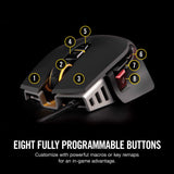 Corsair - M65 RGB ELITE Tunable FPS Gaming Mouse - Black - Mice by Corsair The Chelsea Gamer