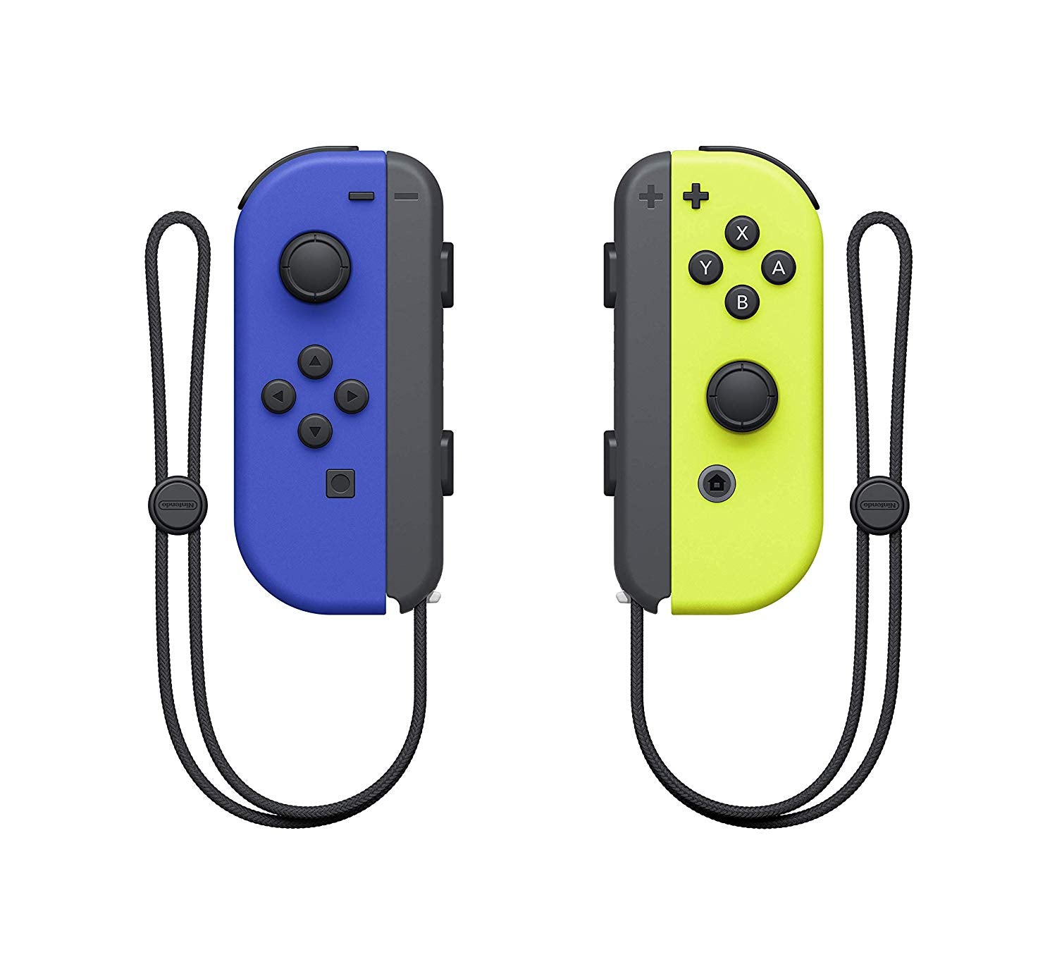 Nintendo Switch Joy-Con Pair - Blue / Neon Yellow - Console Accessories by Nintendo The Chelsea Gamer