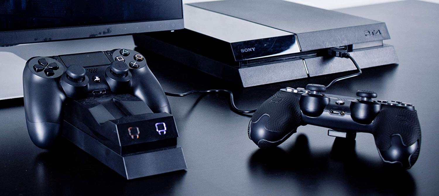 Venom PlayStation 4 Twin Charge Docking Station - Black - Console Accessories by Venom The Chelsea Gamer